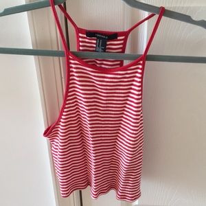 Striped Crop Top